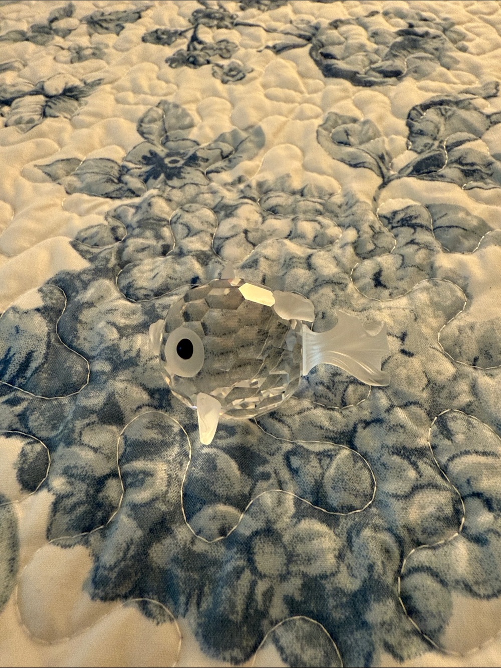 Swarovski Crystal Blowfish Figurine - Picture 2 of 6